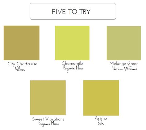 Chartruese Front Door, Benjamin Moore Chartreuse, Chartreuse Front Door, Chartreuse Door, Chartreuse Paint, Best Front Door Colors, Tan House, Shutter Colors, Best Front Doors