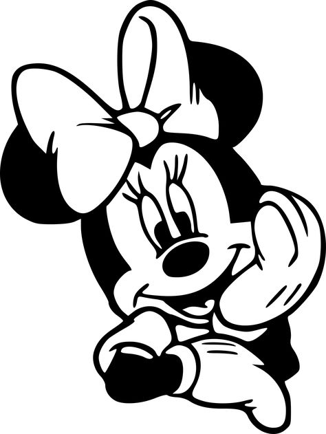 Minnie Mouse Svg Free, Minnie Mouse Black And White, Cricket Joy Projects Craft Ideas, Mickey Mouse Outline, Minnie Mouse Svg, Mickey Mouse Svg, Mickey Mouse Silhouette, Disney Silhouette, Mouse Drawing