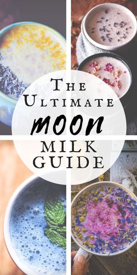 Moon Milk Recipe, Witchy Recipes, Witch Recipes, Kitchen Witch Recipes, Milk Tea Recipes, Moon Milk, Tea Drink Recipes, Ayurvedic Recipes, Herbal Recipes