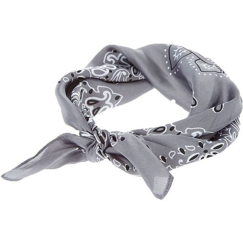 Gray Paisley Silk Bandana Headwrap ($7.50) ❤ liked on Polyvore featuring accessories, hair accessories, tie headbands, silk bandana, grey bandana, paisley handkerchief and head wrap hair accessories Hairstyles Bandana, Grey Bandana, Kerchief Headband, Bandana Headbands, Tie Bandana, Lip Gloss Homemade, Silk Handkerchief, Jordan Shoes Retro, Silk Bandana