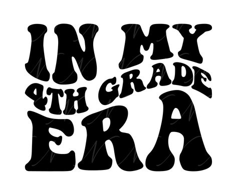 Groovy Letters, Grade Png, Tenth Grade, Ninth Grade, 11th Grade, 10th Grade, How To Make Stickers, Seventh Grade, Eighth Grade