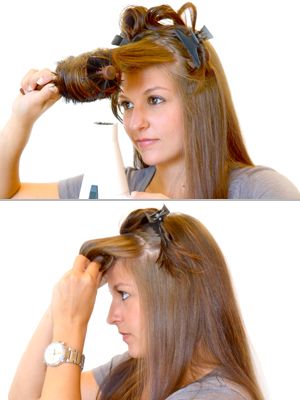 How To Blow Dry Front Of Hair, Blow Out Hair, Fun Hairstyles, Blow Hair, Blowdry Styles, Burnt Hair, Hair Curling Tips, Red Hair Don't Care, Blow Dry Hair