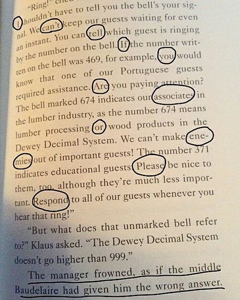 There's some Sebald Code in The Penultimate Peril by Lemony Snicket! Dear Beatrice Lemony Snicket, For Beatrice Lemony Snicket, All The Wrong Questions Lemony Snicket, Lemony Snicket Tattoo, Lemony Snicket Aesthetic, Asoue Aesthetic, Lemony Snicket Quotes, The Penultimate Peril, Unfortunate Events Books