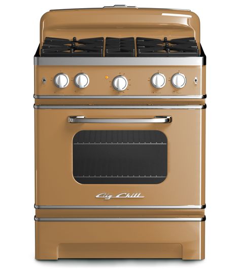 Big Chill Appliances, Retro Stove, Colorful Knobs, Retro Appliances, Vintage Stoves, Food Icon, Kitchen Design Color, Sunflower Kitchen, Cake Candles