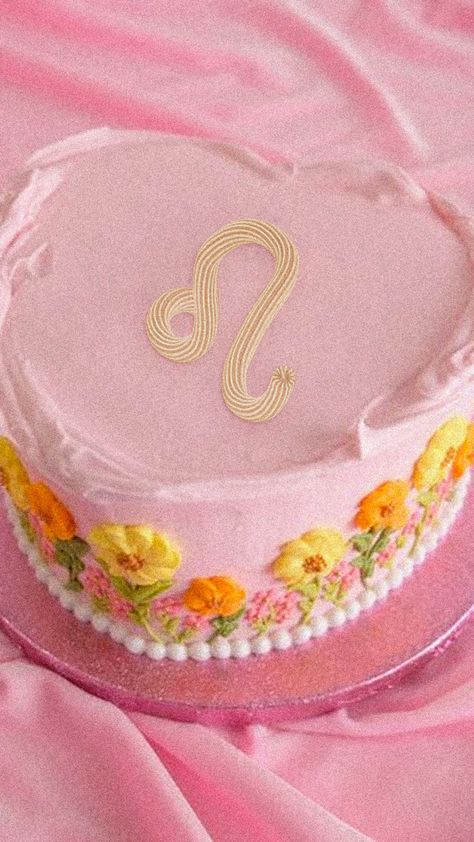 Leo Szn Cake, Leo Cake, Leo Wallpaper, Happy Birthday Leo, Frasier Sterling, Leo Girl, Baby Bash, Leo Birthday, Astrology Leo