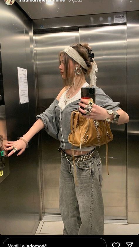 Cute white headband with wide leg jeans and cute shirt Overalls Outfits, Headband Outfit, Dance Style, Uni Outfits, Neue Outfits, Clothes Summer, Mode Inspo, Swaggy Outfits, 가을 패션