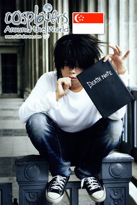 L Cosplay, Katsuki Yuri, Deat Note, Mike Deodato, Epic Cosplay, L Lawliet, Cool Cosplay, Awesome Cosplay, Silver Surfer