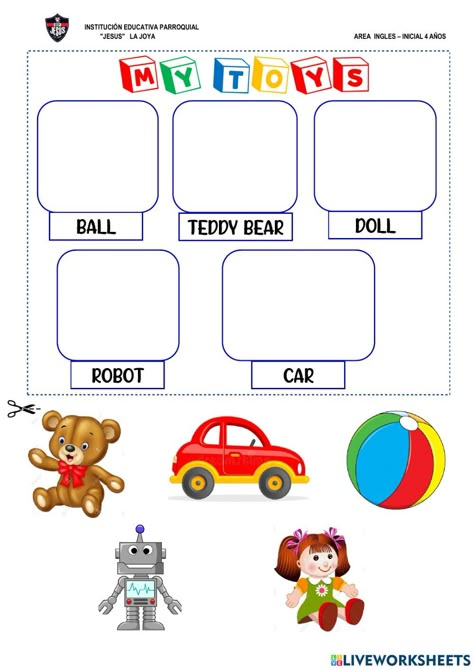 English Primary School, English Lesson Plans, English Worksheets For Kindergarten, 1st Grade Activities, English Activities For Kids, Numbers Kindergarten, Kids English, Learning Worksheets, English Activities