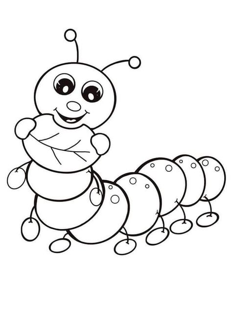 Insect Coloring Pages, Insects Preschool, Felt Animal Patterns, Fall Coloring Pages, Petal Sleeve, Elegant Office, Preschool Theme, Eric Carle, Creative Painting