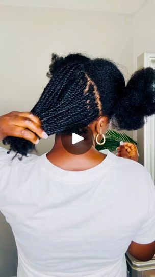 Diy Micro twists on natural hair😍 | Diy Micro twists on natural hair😍 | By Faithys 4C CurlsFacebook Blown Out Natural Hair, Twists On Natural Hair, Natural Hair Blowout, Micro Twists, Natural Hair Diy, Hair Diy, Natural Hair Twists, Mini Twists, Diy Hairstyles