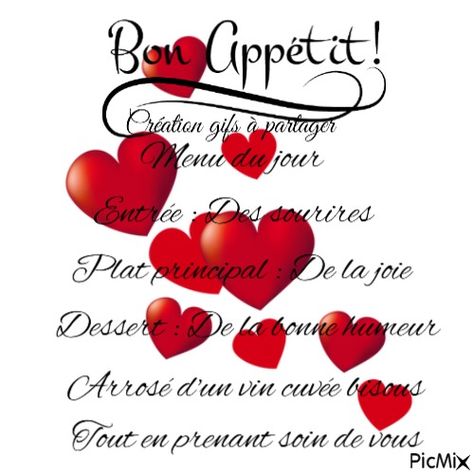 Bon appétit à tous Bon Weekend, Bon Appetit, Morning Quotes, Good Morning Quotes, Quick Saves