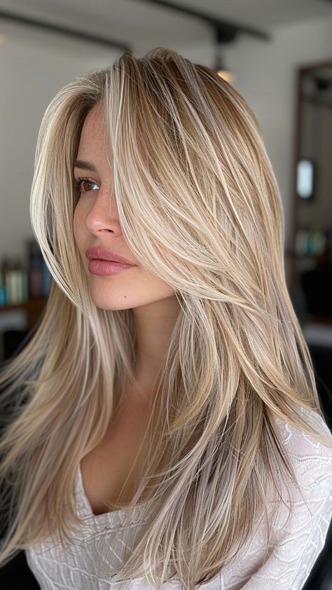 9000+ hair styles, long hair styles, hair color, Trendy and Unique Hairstyle --- Wedding Hair, Girl Hair Woman Mid Length Blonde Highlights, Medium Haircut Blonde, Mid Length Long Layers, Straight Blonde Hairstyles, Haircut For Long Hair Straight, Pakistani Hairstyles, Blonde Hair With Layers, Haircuts For Long Hair Straight, Trendy Ponytail