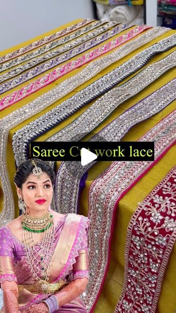 Saree Maggam work lace
👉Watch Full video on my YouTube channel 

❇️Huge Varieties 
❇️Fits in all budgets 
❇️High quality 
... | Instagram Maggam Work Lace For Saree, Lace Saree Blouse, Fancy Store, Simple Kurta, Lace Saree, Simple Kurta Designs, Maggam Works, Maggam Work, Work Sarees