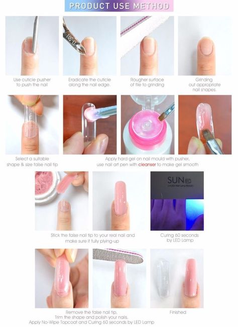 Polygel Nail, Nail Primer, Poly Gel, Diy Acrylic Nails, Nail Tutorial, Gel Nails Diy, Polygel Nails, Builder Gel, Nail Swag