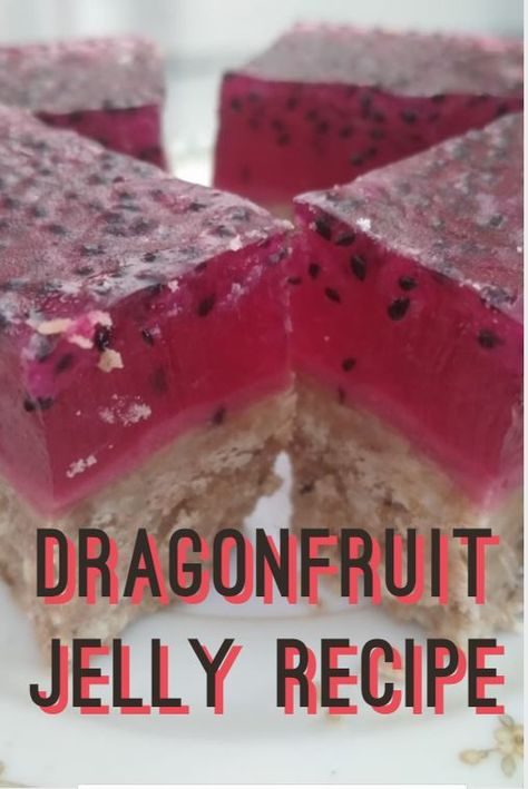 Wanna enjoy some #fruitjello  ?  Try this #supereasyrecipe with #pitayafruit #dragonfruit ... #healthy #kidfriendly #toddlerrecipes #cookwithme   #ganeshchaturthi2020  #onamspecialrecipe #onam2020 #partyfoodideas #diwali2020  #selflove #eathealthy #howtomakecookingvideos #pickledlove #dessertrecipe #treat Dragon Fruit Cheesecake Recipes, Dragon Fruit Jelly, Dragon Fruit Dessert, Fruit Jelly Recipe, Dragon Fruit Lemonade, Dragon Fruit Juice, Dragonfruit Recipes, Dragon Fruit Smoothie Bowl, Jello With Fruit