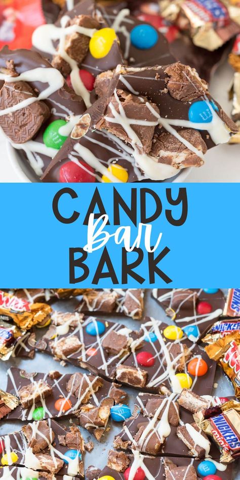 Recipes Using Candy Bars, Candy Bar Bark, Gram Cracker Christmas Bark, Graham Cracker Chocolate Bark, Thanksgiving Bark Recipes, Easy Christmas Bark, Bark Recipes Christmas, Christmas Bark Recipes Easy, Hard Candy Recipes Easy