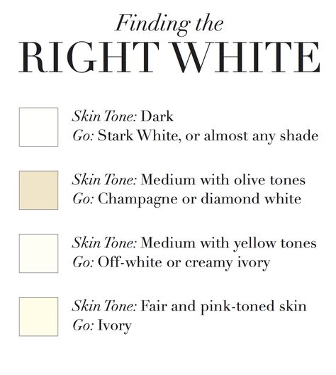 Shades Of White For Wedding Dress, Different Shades Of White Wedding Dress, Shades Of White Wedding Dress, Wedding Dress Shades Of White, Ivory Skin Tone, Pink Skin Tone, Dusky Skin, White Skin Tone, Fit And Flare Gown