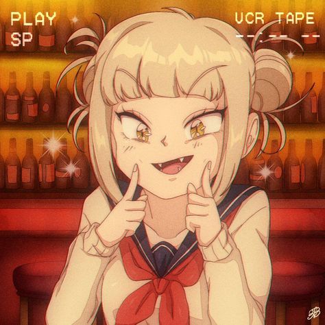 Character Mouth, 90 Anime, Toga Himiko, Retro Anime, Style Anime, Old Anime, 90s Anime, 90s Style, My Hero Academia Manga