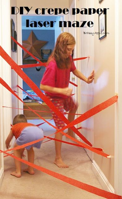 drunk goggles obstacle course (obstacle course even without drunk goggles) Laser Maze, Oppgaver For Barn, Birthday Party Games For Kids, Family Fun Night, Indoor Fun, Rainy Day Activities, Birthday Party Games, Birthday Games, Family Night