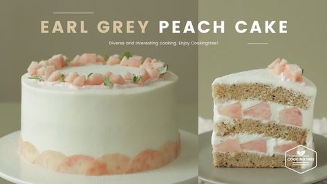 In Cooking Tree, Earl Grey Peach Cake is on the menu, and we'll show you how to make them from scratch. The post Earl Grey Peach Cake Recipe appeared first on Cooking Tree. Peach Cake Recipe, Korean Pastry, Peach Cake Recipes, Cooking Tree, Cake Book, Buckwheat Cake, Asmr Youtube, Korean Cake, Peach Cake