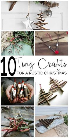 Homemade Christmas Ornaments Diy, Twig Christmas Tree, Twig Crafts, Twig Art, Christmas Crafts To Sell, Christmas Crafts For Adults, Crafts For Adults, Christmas Crafts To Make, Christmas Tree Crafts