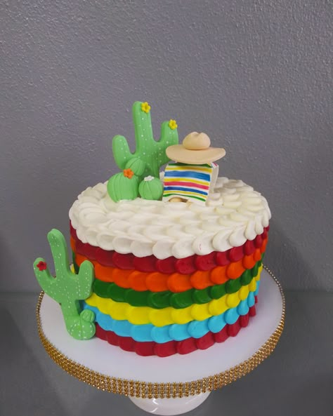 Mexican Cake Ideas For Men, Mexican Theme Cake For Men, Mexican Cake Ideas Birthdays, Fiesta Theme Party Cake, Taco Theme Cake, Mexican Cake Decoration, Mexican Theme Birthday Cake, Fiesta Cake Ideas, Mexican Party Cake