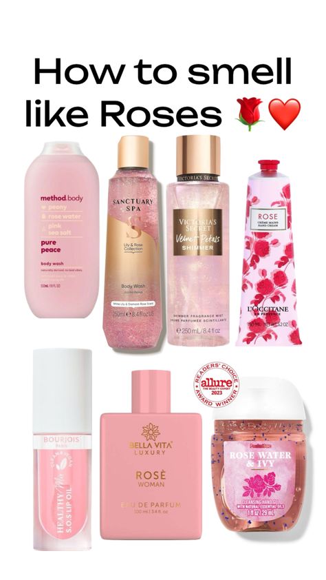 #roses #rose #pretty #beauty #xoxo #clean #cleangirl #cleangirlaesthetic #roseaesthetic #bouquet #flowers #romantic #fyp #viral #cute Rose Body Care, Ivy Rose, Rosé Aesthetic, Rose Scented Products, Lily Rose, Fragrance Mist, Rose Water, Natural Essential Oils, Hand Cream