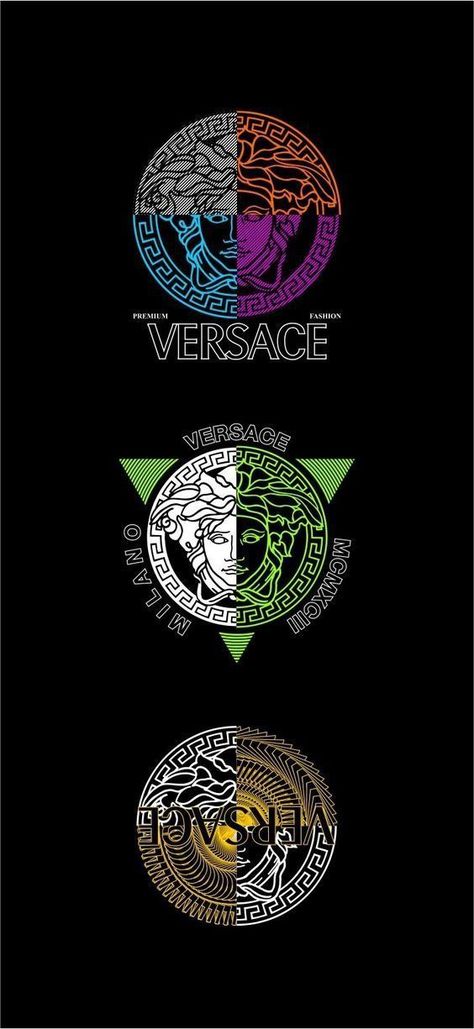 , Versace Logo Art, Versace Logo Wallpapers, Nike Logo Vector, Versace Pattern, Versace Wallpaper, Versace Design, Supreme Nike, Red Rose Tattoo, Shirt Logo Design