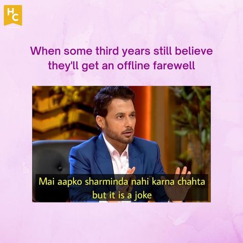 College life summed up ft. Shark Tank India 🦈😭

Post By : Sharon,Snigdha and Riya 

 #hercampus #hercampuschapters #hercampusdelhisouth #hcds #sharktank #college #ashneergrover #namitathapar #amangupta #anupammittal #attendance #onlinecollege Shark Tank Memes, Entrepreneur Motivation Quotes, Shark Tank India, Her Campus, Online College, Entrepreneur Motivation, India Post, Shark Tank, College Life