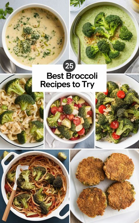 Discover the ultimate collection of the 25 best broccoli recipes to try for healthy and delicious meals! From easy broccoli side dishes and tasty broccoli casseroles to roasted broccoli and cheesy broccoli bakes, these broccoli recipes are perfect for dinner, lunch, or a healthy snack. Moist Coffee Cake Recipe, Broccoli Side Dishes, Broccoli Casseroles, Best Broccoli Recipe, Skillet Lasagna Recipe, Spicy Broccoli, Salmon Pasta Recipes, Broccoli Side Dish, Garlic Roasted Broccoli