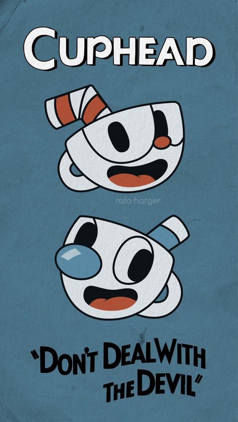 Cup Head And Mug Man Wallpaper, Cuphead And Mugman Wallpaper, Cup Head Show, Cuphead And Mugman Fanart, Cuphead Wallpaper, 1930s Cartoons, Joker Iphone Wallpaper, Cup Head, 3d Wallpaper Iphone