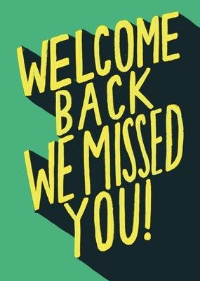 Welcome Back Cards | Moonpig Welcome Back Cards, Welcome Back Images, Welcome To The Team Card, Welcome Back To Work, Welcome Back Party, Zumba Logo, Grey Eye Makeup, Welcome Card, Graphic Ideas