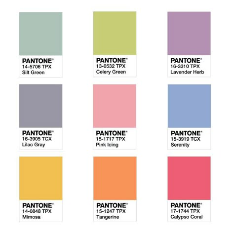 Pantone Shade Card, Summer Pantone, Pantone Color Palette, Pantone Color Chart, Winter Pastels, Fashion Magazine Layout, Green Color Combinations, Pantone Colors, Color Chip