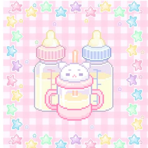 Kawaii Core Widgets, Pastelcore Wallpaper, Yume Kawaii Wallpaper, Jojifuku Pfp, Yami Kawaii Background, Kawaii Core Poster, Jojifuku Aesthetic, Pastel Widgets, Yume Kawaii Aesthetic