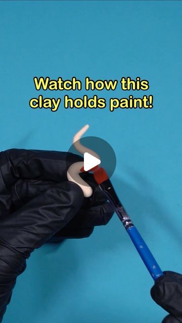 Polymer Clay Painting Techniques, Easy Diy Air Dry Clay Projects, Foam Clay Projects, Silk Clay Ideas, Painting Polymer Clay, Polymer Clay Painting, Clay Supplies, Clay Artist, Diy Air Dry Clay