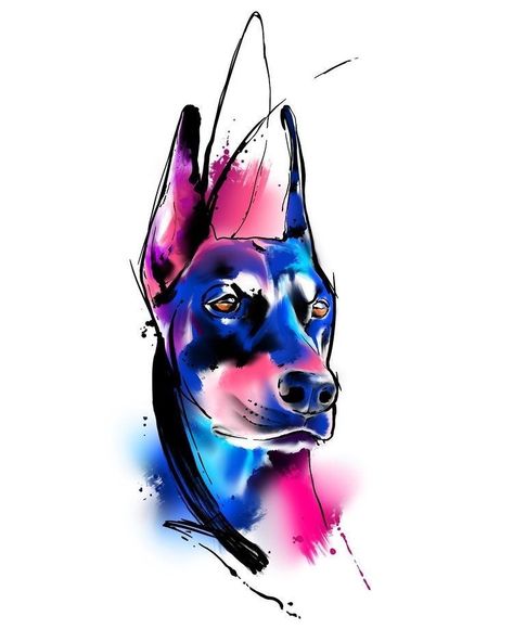 Dog Tattoo Sketch, Sketches Dog, Bushido Tattoo, Tattoo Tv Shows, Tattoo Stencil Designs, Geometric Sleeve Tattoo, Abstract Tattoo Designs, Sketch Tattoo Design, Animal Portraits Art