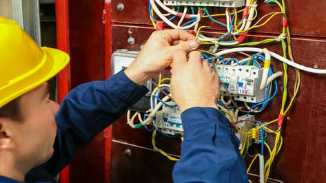 Commercial Electrician, High Paying Careers, Residential Electrical, Electrician Services, Electrical Circuit Diagram, Electrical Problems, Electrical Services, Electrical Circuit, Professional Electrician