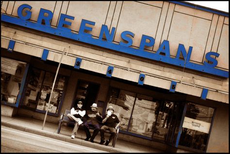 3405 Tweedy Blvd South Gate, CA 90280. Greenspan’s Department Store, South Gate, California, established in 1928. Greenspan’s is an 82 year old business located near Los Angeles, CA, carrying classic style and hard to find clothing. They sell “dead stock”, reproductions, in hard to find sizes and styles, piled to the ceiling of their South Gate, California store. South Gate California, Miss California, Huntington Park, Inspirational Board, East Los Angeles, South Gate, Department Store, Places Ive Been, Year Old