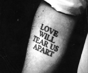 love, tattoo, and joy division image Joy Division Tattoo, Joy Tattoo, Punk Tattoos, Ant Tattoo, Division Games, 7 Tattoo, Matt Healy, Tyler Blackburn, Jamie Fraser Sam Heughan