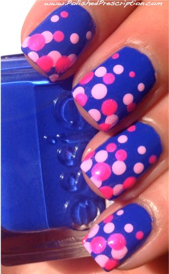 Polka Dot Nail Art, Dot Nail Art, Gelish Nails, Polka Dot Nails, Dots Nails, Diy Summer, Get Nails, Nail Polish Designs, Fabulous Nails