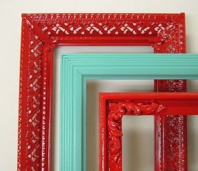 Red Living Room Set, Upcycled Frames, Aqua Living Room, Turquoise Living Room Decor, Aqua Christmas, Turquoise Room, Living Room Turquoise, Paint Blue, Red And Turquoise