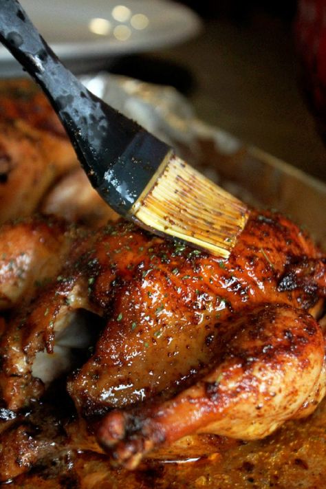 Roasted Cornish Hen Recipe, Cornish Hen Recipe Roasted, Cornish Hen Recipe Baked, Stuffed Cornish Hen Recipe, Holiday Green Bean Casserole, Game Hen Recipes, Cornish Game Hen Recipes, Rice Dressing, Cornish Hen Recipe