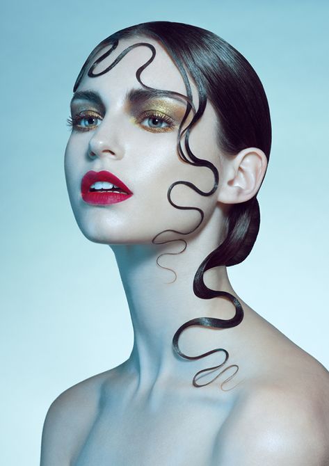 photography: Joanna Kustra Stil Rock, Editorial Make-up, Avant Garde Hair, Editorial Hair, Make Up Looks, Beauty Shoot, Beauty Shots, Makeup Photography, Editorial Makeup