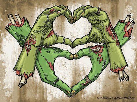 Zombie love Zombie Hands, Zombie Tattoos, Arte Zombie, Zombie Love, Zombies 3, Zombie Land, Monster Prom, Zombie Hand, Zombie Art