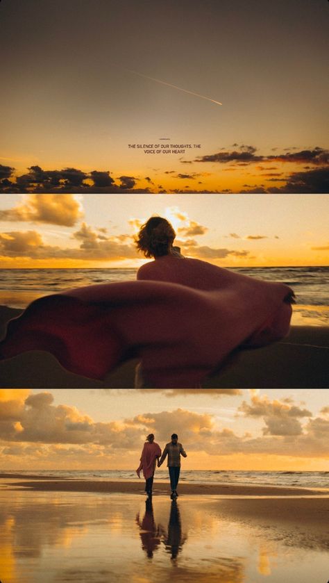 Beach Cinematic Photography, Beach Cinematography, Composition Practice, Cinematic Stills, Sunrise Shoot, Wedding Announcements Photos, Beach Video, Cute Date Ideas, Color Script