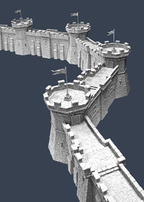 Castle Layout, Model Castle, Simulator Games, Castle Gate, Minecraft Castle, Minecraft Medieval, Medieval Houses, Victorian Dollhouse, Castle Wall