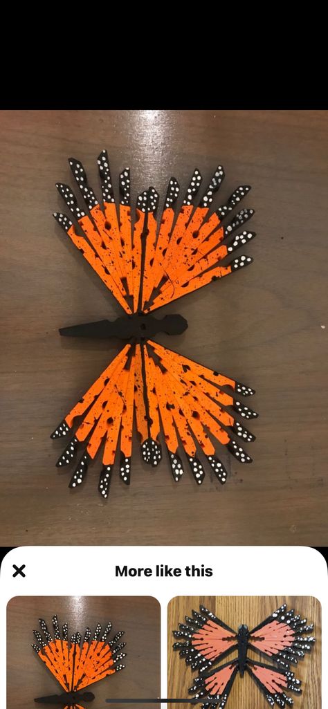 4h Craft Project Ideas, Clothespin Cross, Dragon Flys, Clothes Pin Wreath, Diy Butterfly, Bottle Cap Art, Cross Crafts, Crafts For Seniors, Clothes Pin Crafts