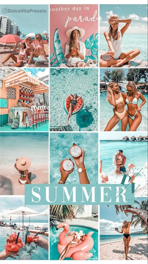 Summer Presets, Lightroom Presets Tutorial, Lightroom Tutorial Photo Editing, Instagram Theme Feed, Professional Lightroom Presets, Vacation Photography, Best Lightroom Presets, Lightroom Filters, Lightroom Presets Portrait