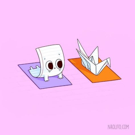 Funny Illustrations, Yoga Illustration, Cute Puns, Cute Jokes, Cute Doodle, Funny Illustration, Funny Drawings, Funny Doodles, Cute Doodle Art