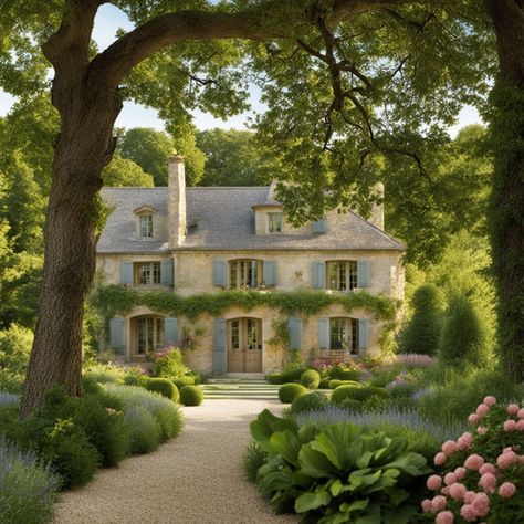 Explore the timeless allure of a French country home! Immerse yourself in rustic interiors, vintage charm, and tranquil gardens. Perfect for those who adore Provencal style and the art of rural living. Pin this for endless home inspiration! 🏡🌿 #FrenchCountryHome #RusticDecor #ProvencalStyle #HomeInspiration #CountryLiving #VintageHomeDecor #FrenchCottage #Home French Interiors Provence, Louisiana Homes Exterior, French Country Farmhouse Exterior, French Country Homes, French Countryside Home, Unique Houses Exterior, French Chateau Style Homes, French Country Houses, Country House Exterior